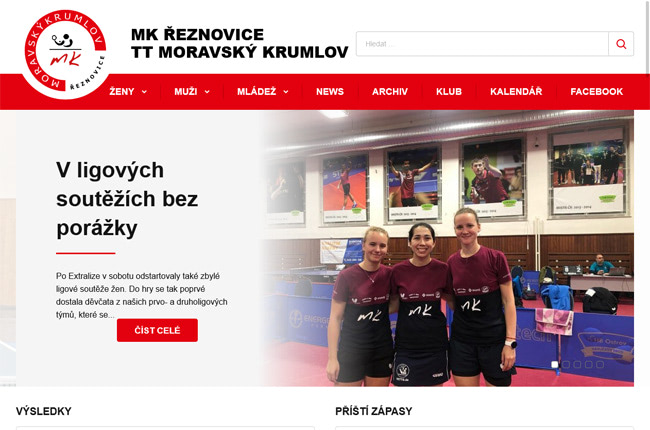 Náhled webu TT MK